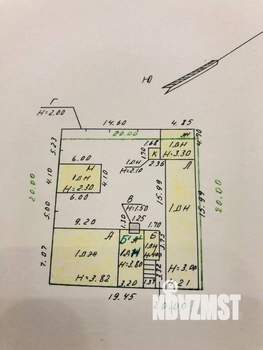 Дом 56м², 1-этажный, участок 4 сот.