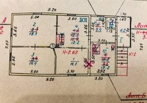 Дом 56м², 1-этажный, участок 4 сот.