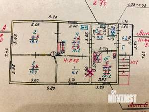 Дом 56м², 1-этажный, участок 4 сот.