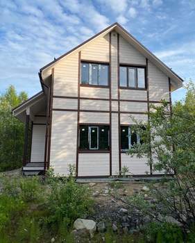 Дом 92м², 2-этажный, участок 10 сот.