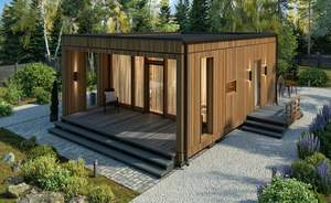 Дом 24м&sup2;, 1-этажный, участок 6 сот.  