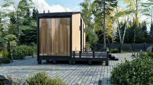 Дом 24м&sup2;, 1-этажный, участок 6 сот.  