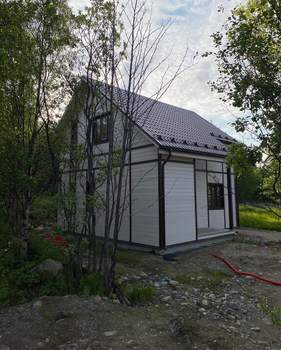 Дом 90м², 2-этажный, участок 10 сот.  