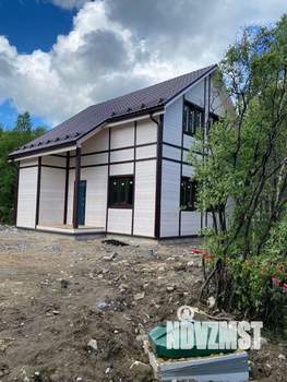 Дом 92м&sup2;, 2-этажный, участок 10 сот.  