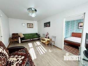 3-к квартира, посуточно, 54м2, 1/1 этаж