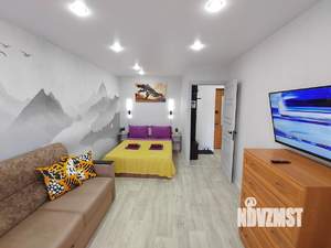 1-к квартира, посуточно, 36м2, 3/10 этаж