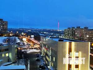 1-к квартира, посуточно, 33м2, 8/10 этаж