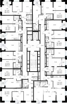 2-к квартира, вторичка, 51м2, 15/16 этаж