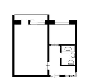 1-к квартира, вторичка, 35м2, 3/5 этаж