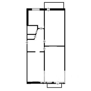 3-к квартира, вторичка, 61м2, 4/9 этаж