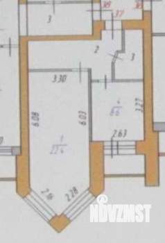 1-к квартира, вторичка, 45м2, 4/6 этаж