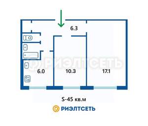 Фото квартиры на продажу (1)