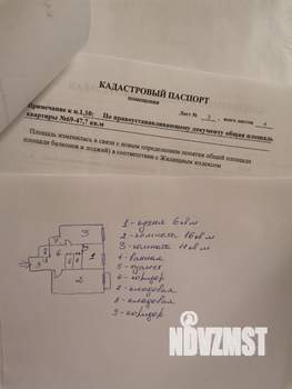 2-к квартира, вторичка, 47м2, 3/5 этаж