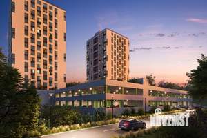 1-к квартира, строящийся дом, 40м2, 11/16 этаж