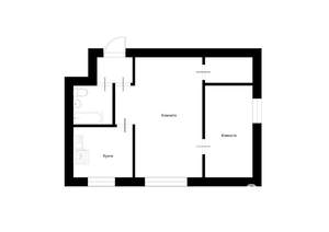 2-к квартира, вторичка, 44м2, 3/4 этаж