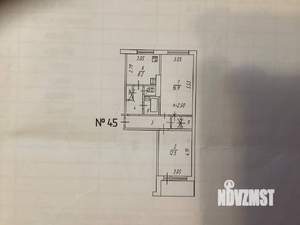 2-к квартира, вторичка, 56м2, 2/9 этаж