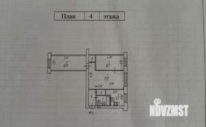 3-к квартира, вторичка, 55м2, 4/5 этаж