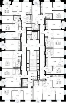 2-к квартира, вторичка, 56м2, 15/16 этаж