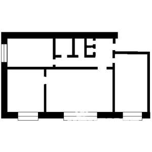 3-к квартира, вторичка, 54м2, 3/5 этаж