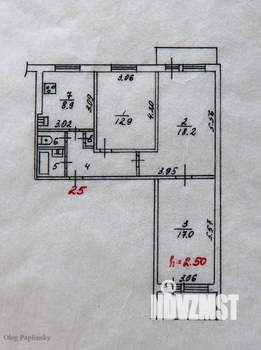 3-к квартира, вторичка, 70м2, 7/9 этаж