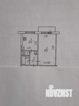 1-к квартира, вторичка, 34м2, 9/9 этаж