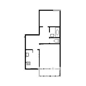 2-к квартира, вторичка, 52м2, 5/5 этаж