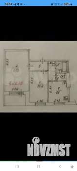 2-к квартира, вторичка, 46м2, 9/9 этаж