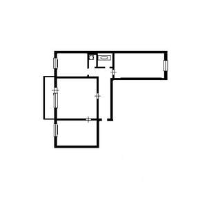 3-к квартира, вторичка, 57м2, 8/9 этаж
