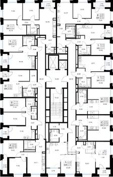 2-к квартира, вторичка, 47м2, 3/16 этаж
