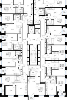 3-к квартира, вторичка, 63м2, 11/16 этаж