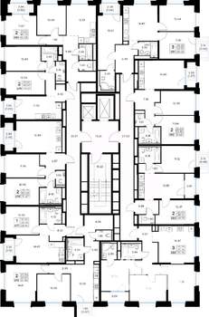 2-к квартира, вторичка, 56м2, 10/16 этаж