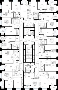 Студия квартира, вторичка, 30м2, 3/16 этаж