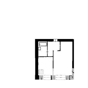 1-к квартира, вторичка, 36м2, 5/5 этаж