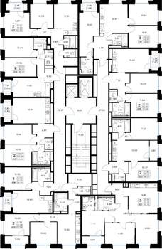 2-к квартира, вторичка, 52м2, 3/16 этаж