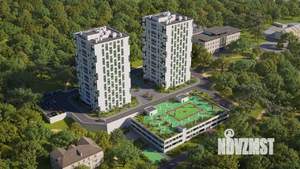 1-к квартира, строящийся дом, 40м2, 9/16 этаж