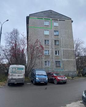 3-к квартира, вторичка, 47м2, 5/5 этаж