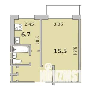1-к квартира, вторичка, 30м2, 5/9 этаж