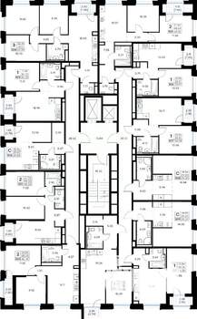 2-к квартира, вторичка, 45м2, 7/16 этаж