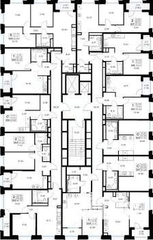 1-к квартира, вторичка, 36м2, 3/16 этаж
