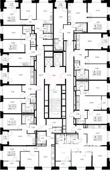 2-к квартира, вторичка, 52м2, 2/16 этаж