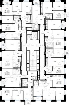 2-к квартира, вторичка, 52м2, 10/16 этаж