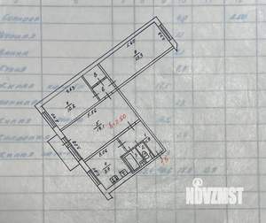 3-к квартира, вторичка, 59м2, 5/5 этаж