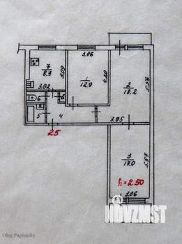 3-к квартира, вторичка, 70м2, 7/9 этаж