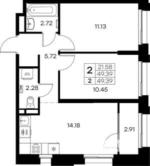 Фото квартиры на продажу (1)