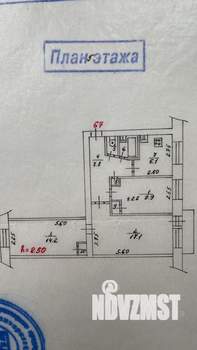 3-к квартира, вторичка, 59м2, 5/5 этаж