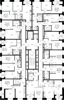 2-к квартира, вторичка, 50м2, 2/16 этаж
