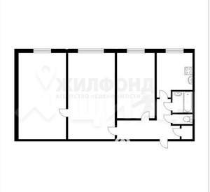 3-к квартира, вторичка, 62м2, 3/5 этаж