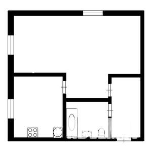 1-к квартира, вторичка, 33м2, 5/5 этаж