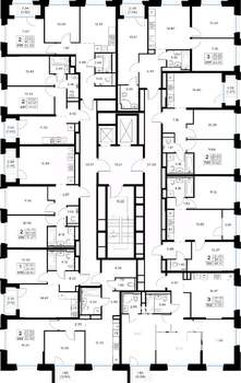 2-к квартира, вторичка, 52м2, 12/16 этаж