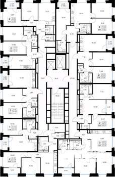 2-к квартира, вторичка, 45м2, 3/16 этаж